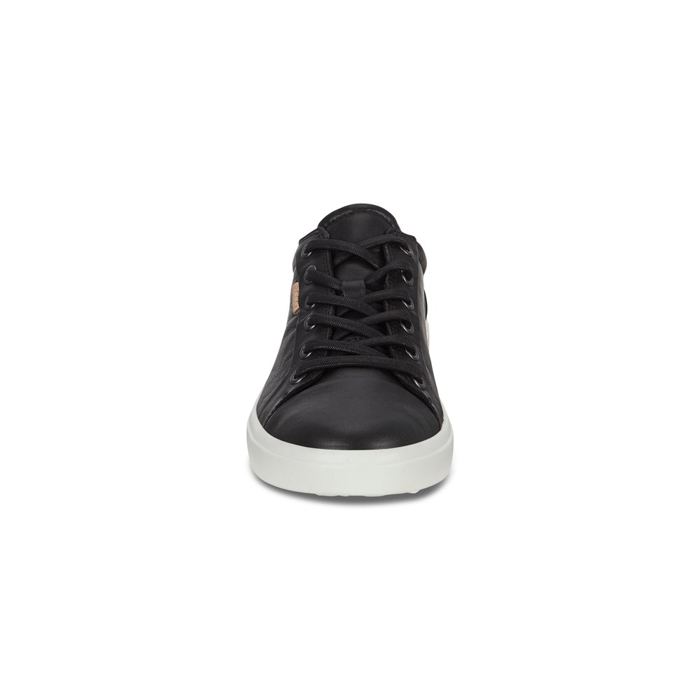 Tenis Mujer - ECCO Soft 7 Wedge - Negros - CJY278395